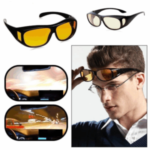 • عرض قطعتين نظارة HD Vision للقيادة