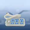 ⁦مشترك 5 مخرج يدعم USB⁩ - الصورة ⁦2⁩