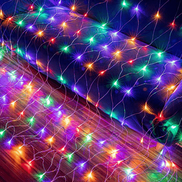 ⁦• شبكة رمضان المضيئة الترند 2*2 LED⁩ - الصورة ⁦4⁩