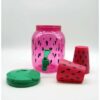 ⁦• ديسبنسر للعصير + 4 اكواب للعصير ديزاين Watermelon 2.5 Liter⁩ - الصورة ⁦3⁩