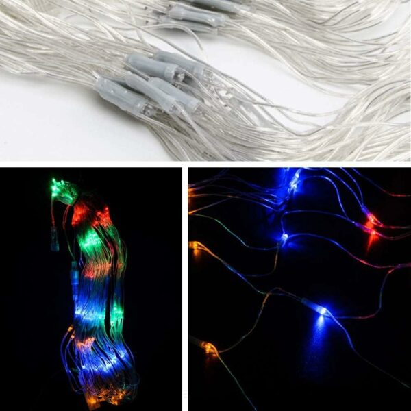 ⁦• شبكة رمضان المضيئة الترند 2*2 LED⁩ - الصورة ⁦5⁩
