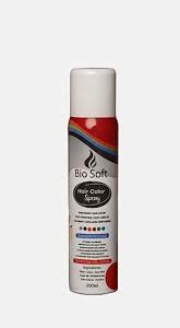 سبراي صبغة الشعر المؤقت Bio Soft