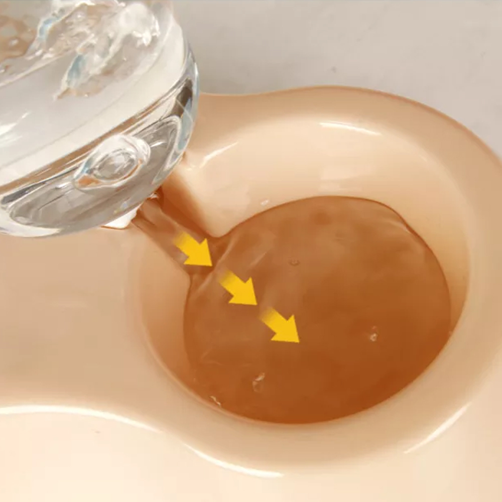 طبق طعام مزدوج للحيوانات بدسبنسر اوتوماتيكي - الصورة 10