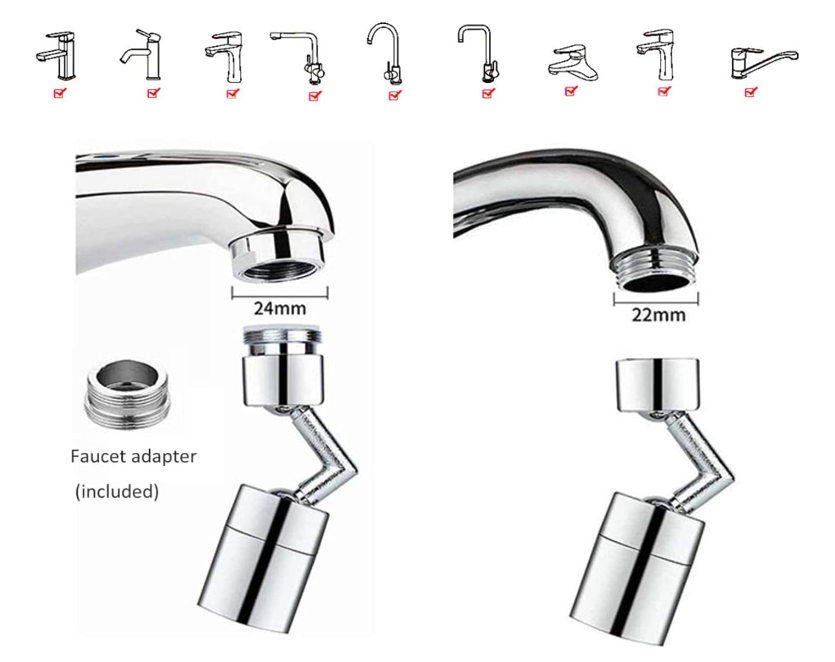 وصلة حنفية 360 درجة - الصورة 3