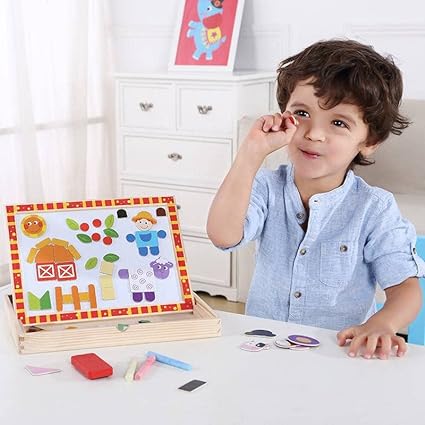 • سبورة تعليمية و بازل مغناطيسي - الصورة 2