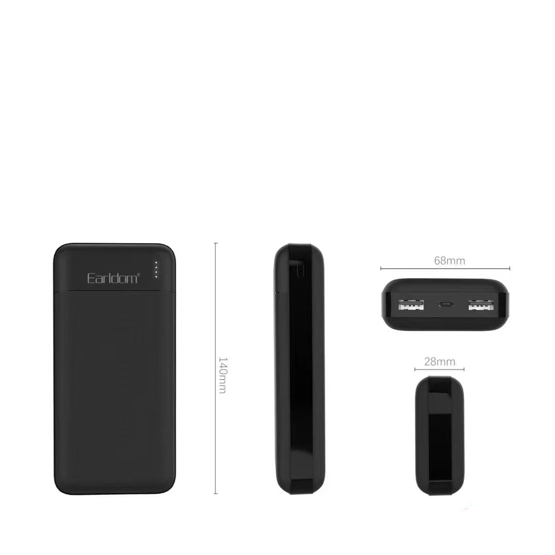 • Power Bank Earldome 10000mAh + Airpods M38 - الصورة 2