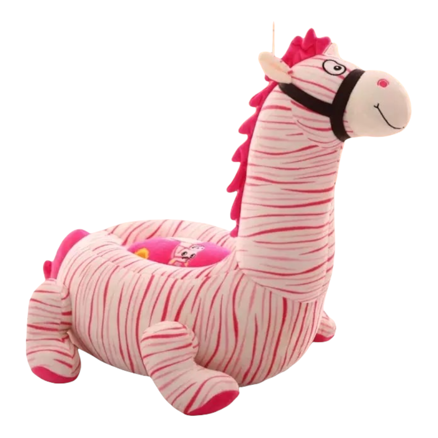 كرسي بمسند لتعليم الاطفال الجلوس حصان - الصورة 2