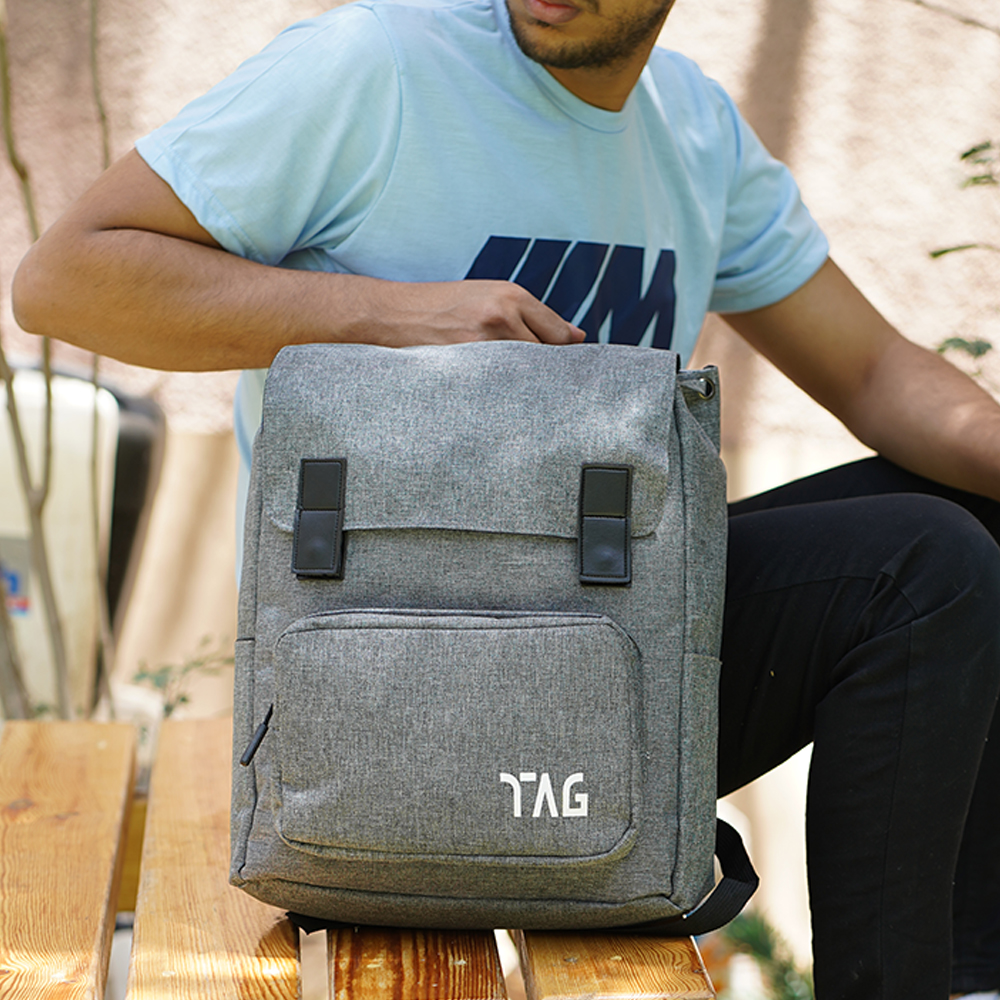 شنطة لابتوب ضهر قماش - الصورة 5