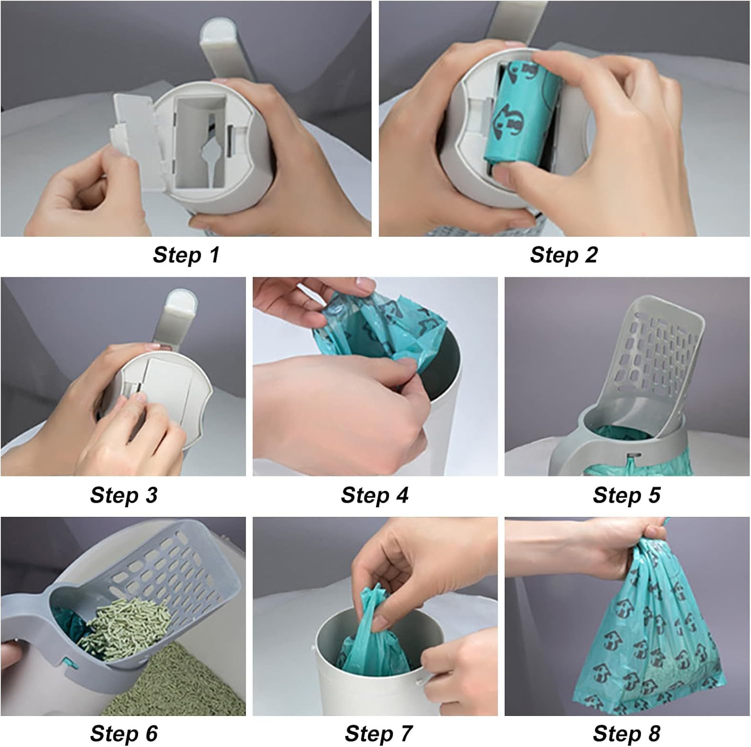 • " اداة لفرز فضلات الحيوانات - الصورة 2