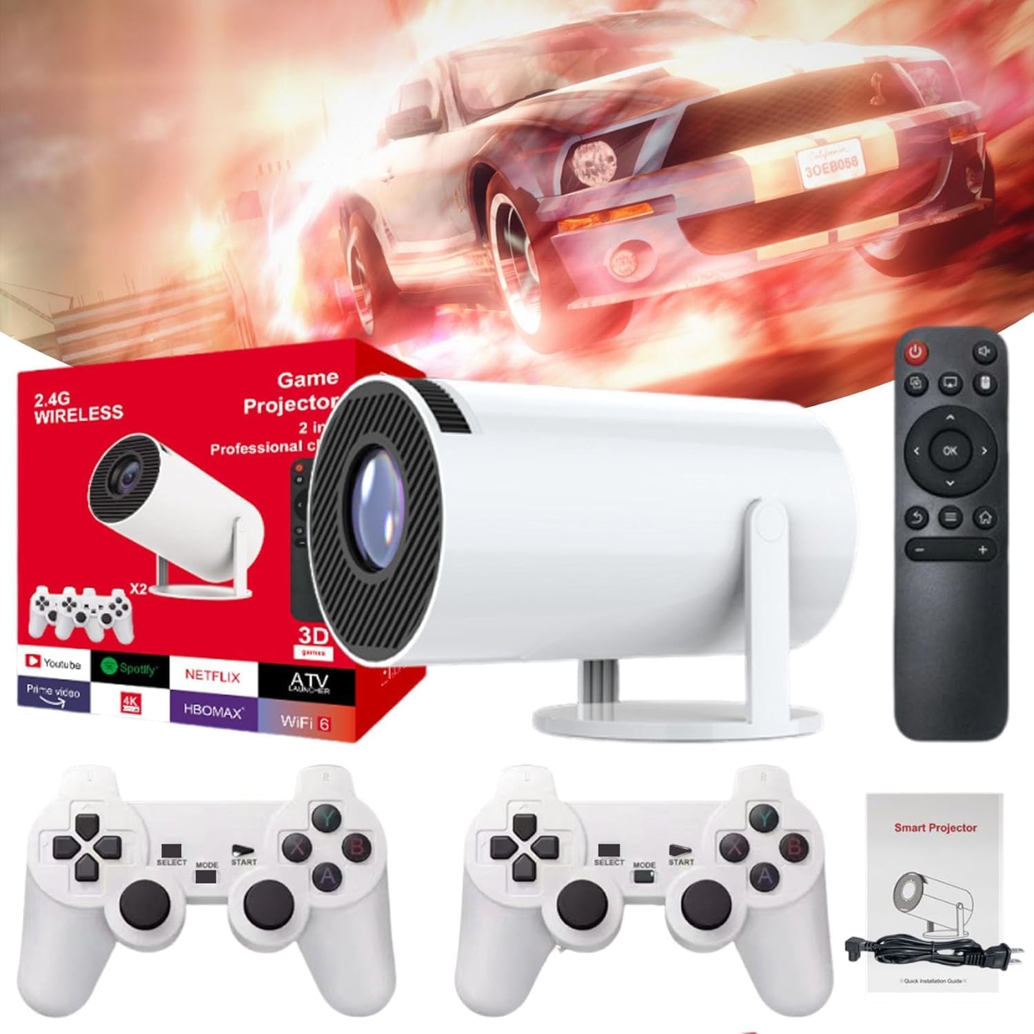 جهاز عرض بروجيكتور العاب 2 في 1 - الصورة 2