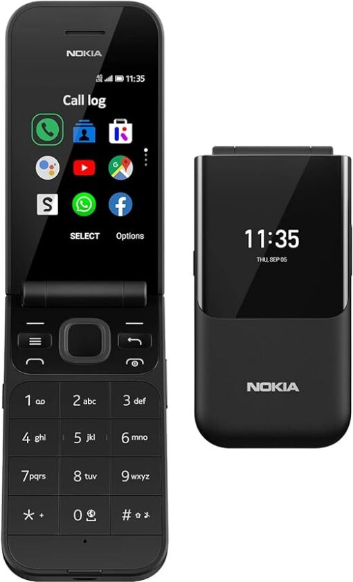 Nokia 2720 Flip phone Dual Sim عرض قطعتين موبايل