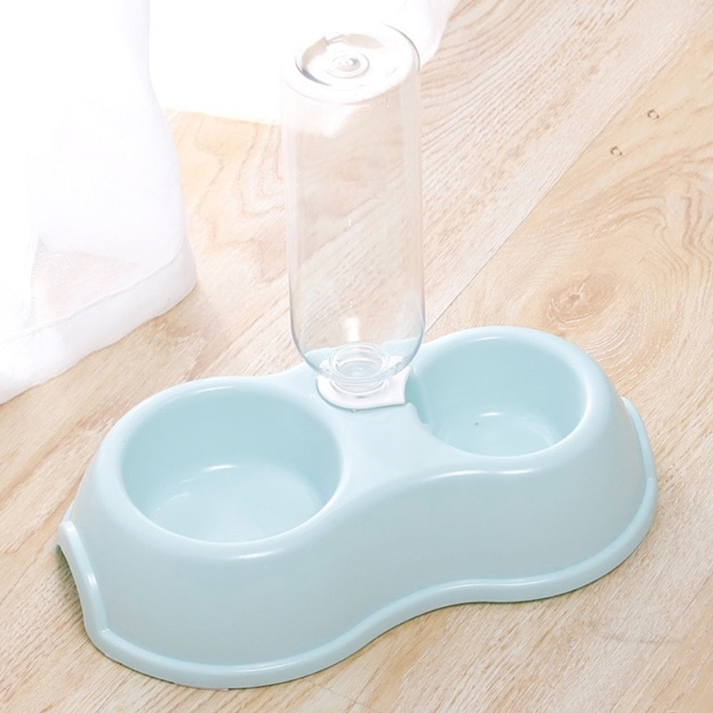 طبق طعام مزدوج للحيوانات بدسبنسر اوتوماتيكي - الصورة 9