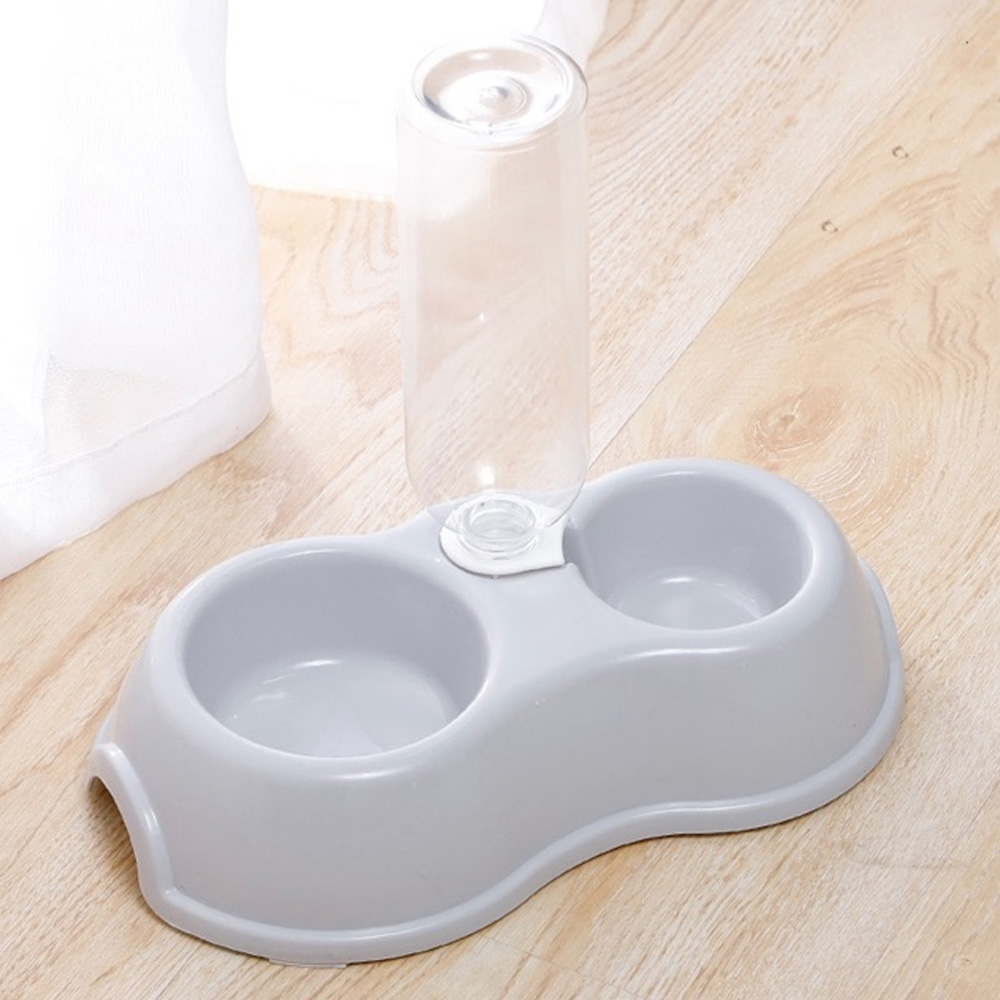 طبق طعام مزدوج للحيوانات بدسبنسر اوتوماتيكي - الصورة 8