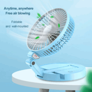 مروحة بكشاف قابلة لاعادة الشحن