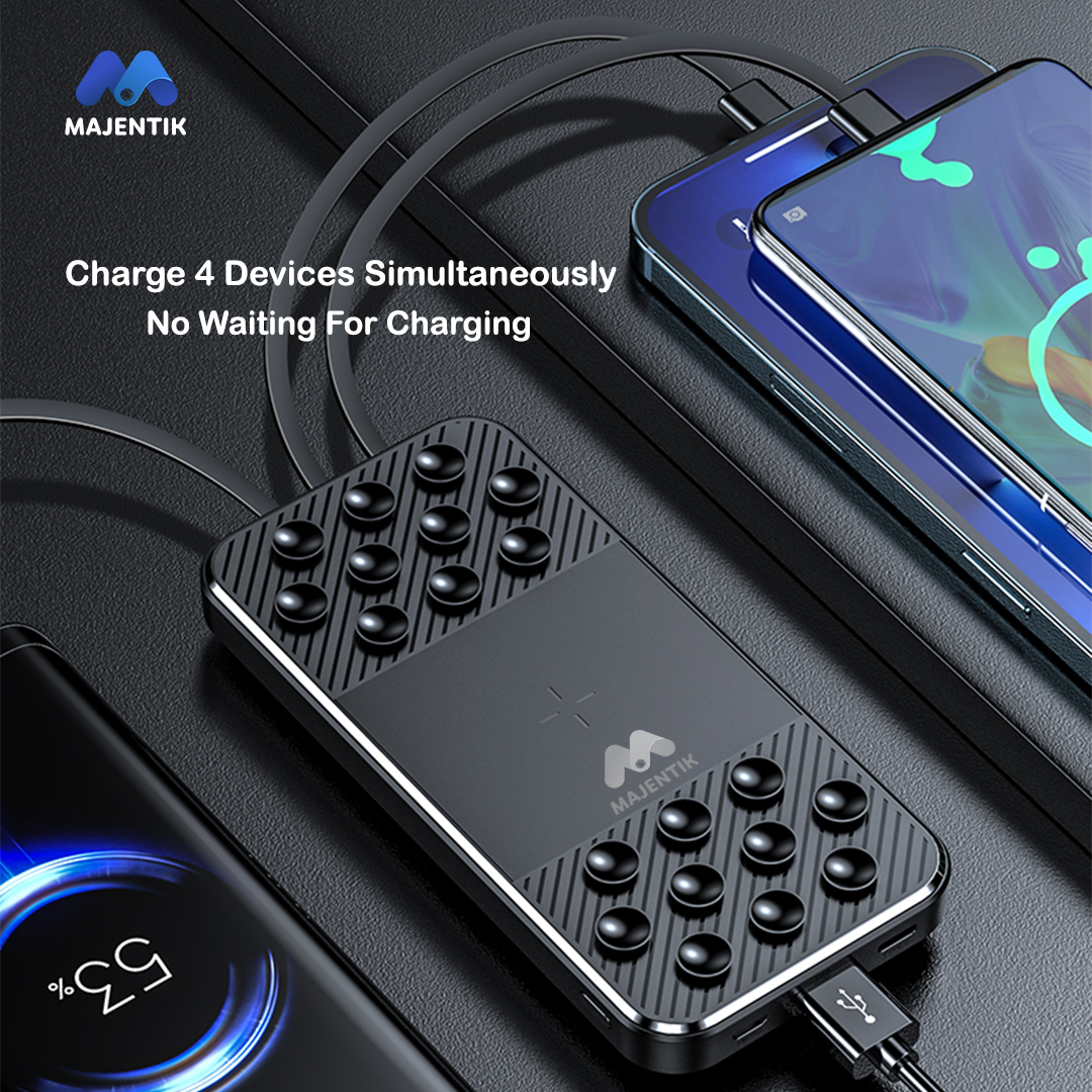 باور بانك ماجنتيك 3 في 1 10000 ملي - الصورة 2