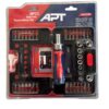 • APT طقم لقم وسنون مفك متغيرة يد سيستيم مربع1/4 38 قطعة