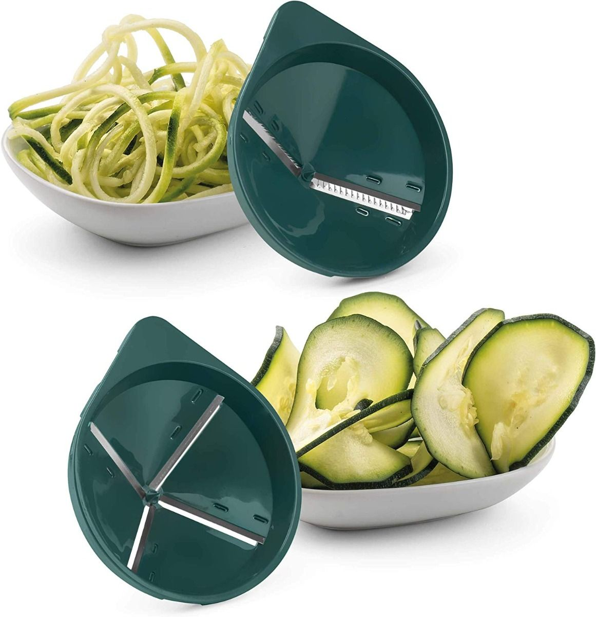 قطاعة خضروات حلازونية 6 قطع صغيرة - الصورة 4