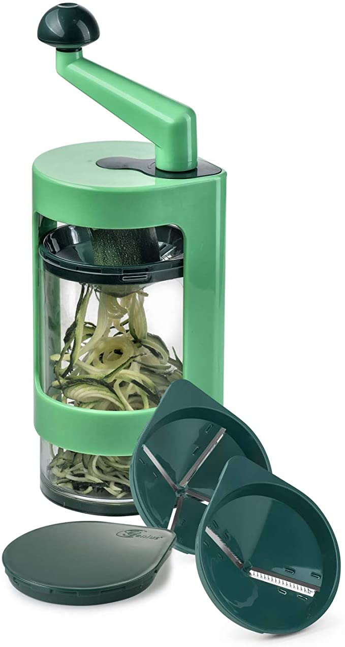 قطاعة خضروات حلازونية 6 قطع صغيرة