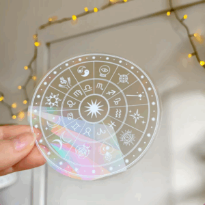 • عرض 3 قطع استيكر اضاءات الشمس Sun Catcher