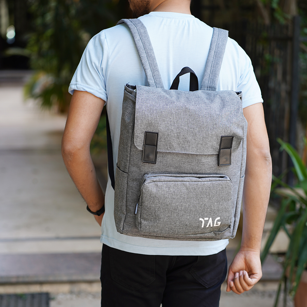 شنطة لابتوب ضهر قماش - الصورة 3