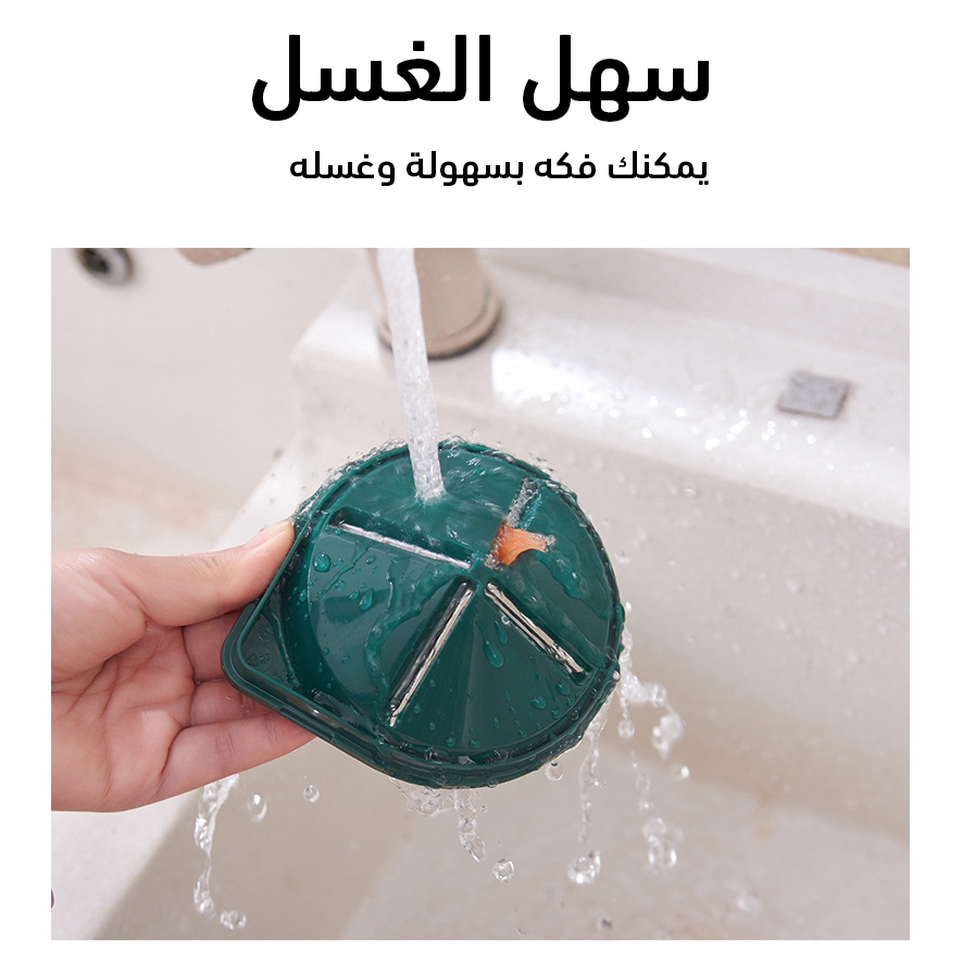 قطاعة خضروات حلازونية 6 قطع صغيرة - الصورة 2