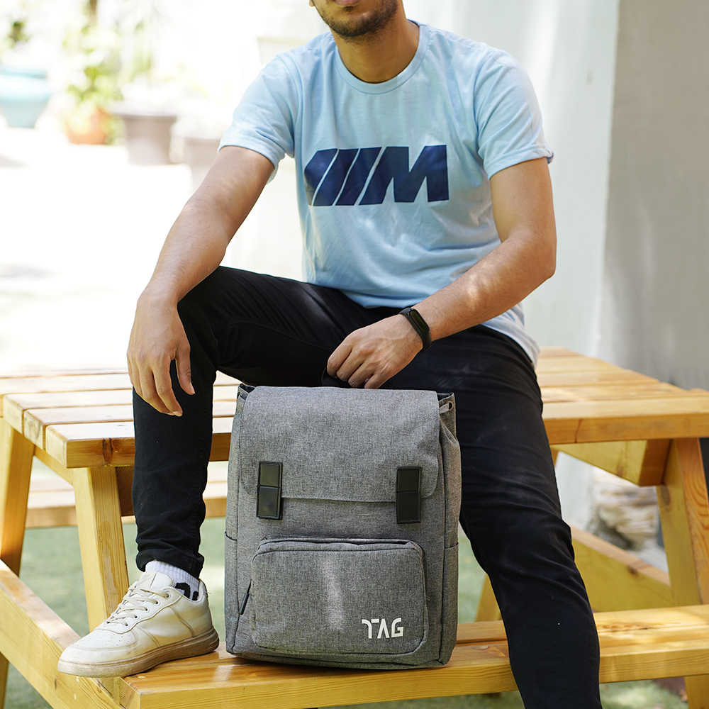 شنطة لابتوب ضهر قماش - الصورة 4