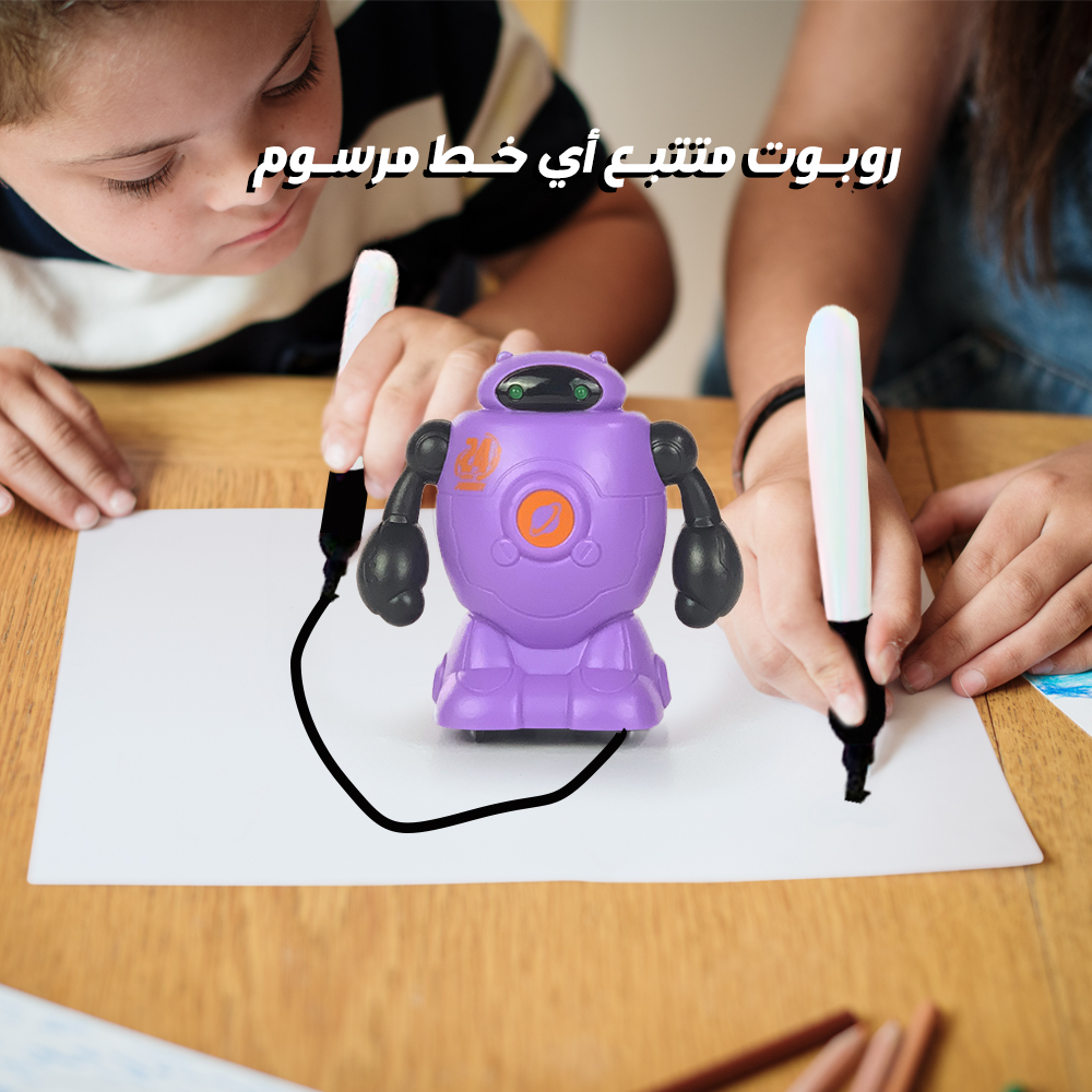 روبوت متتبع أي خط مرسوم - الصورة 7