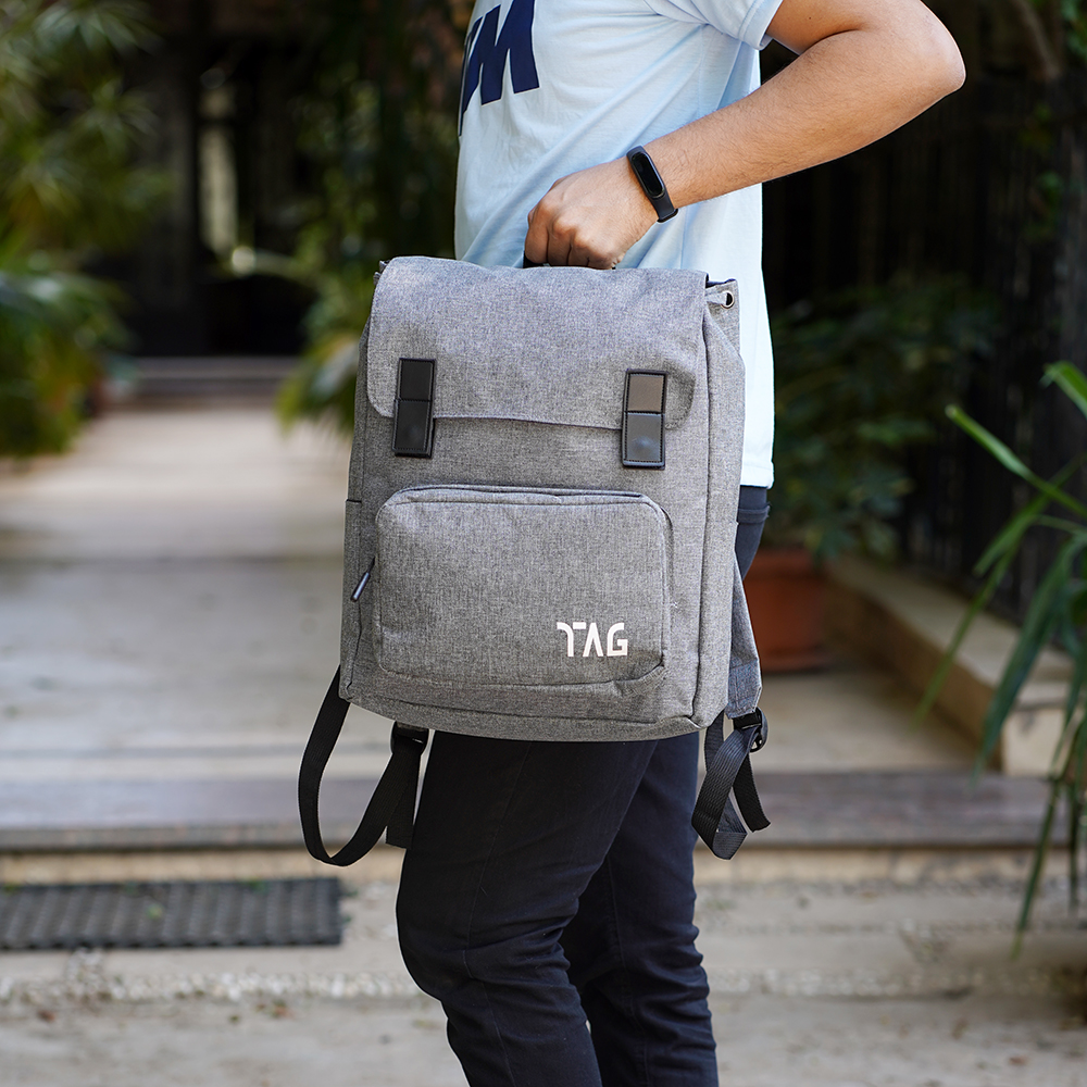 شنطة لابتوب ضهر قماش - الصورة 2