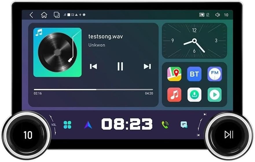 شاشة سمارت كار بلاى و اندرويد للسيارة 10 بوصة 32G/2RAM - الصورة 4