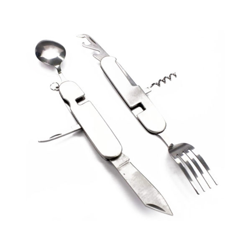 طقم ادوات مائدة قابلة للطي 6 في 1 - الصورة 2